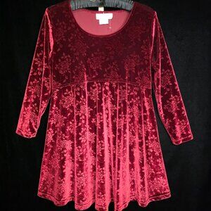 Motherhood Maternity Red Long Sleeve Dress